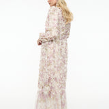 Salene Ruffle Maxi Dress | BTZ260105