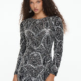 Azza Embellished Sequin Maxi Dress | MTZ250814