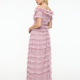 Remy Ruffle Maxi Dress | BTZ260101