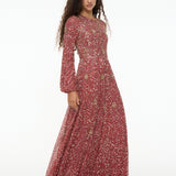 Luna Modest Sequin Maxi Dress | MTZ260905