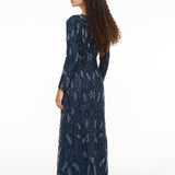 Anan Modest Embellished Sequin Maxi Dress | MTZ260904