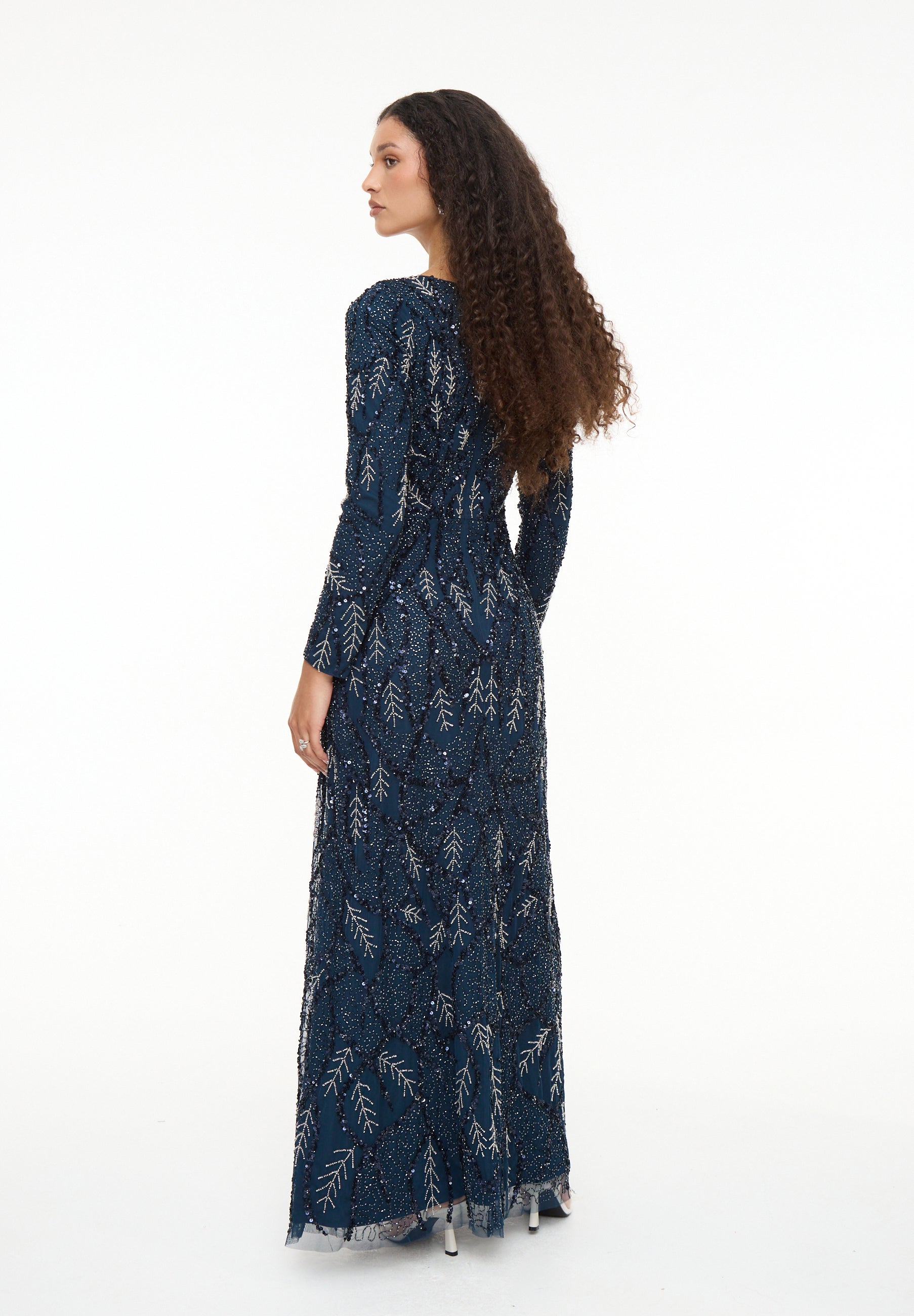 Anan Modest Embellished Sequin Maxi Dress | MTZ260904 Beauut Anan Modest Embellished Sequin Maxi Dress | MTZ260904 Beauut