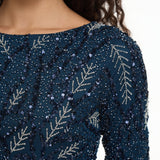 Anan Modest Embellished Sequin Maxi Dress | MTZ260904