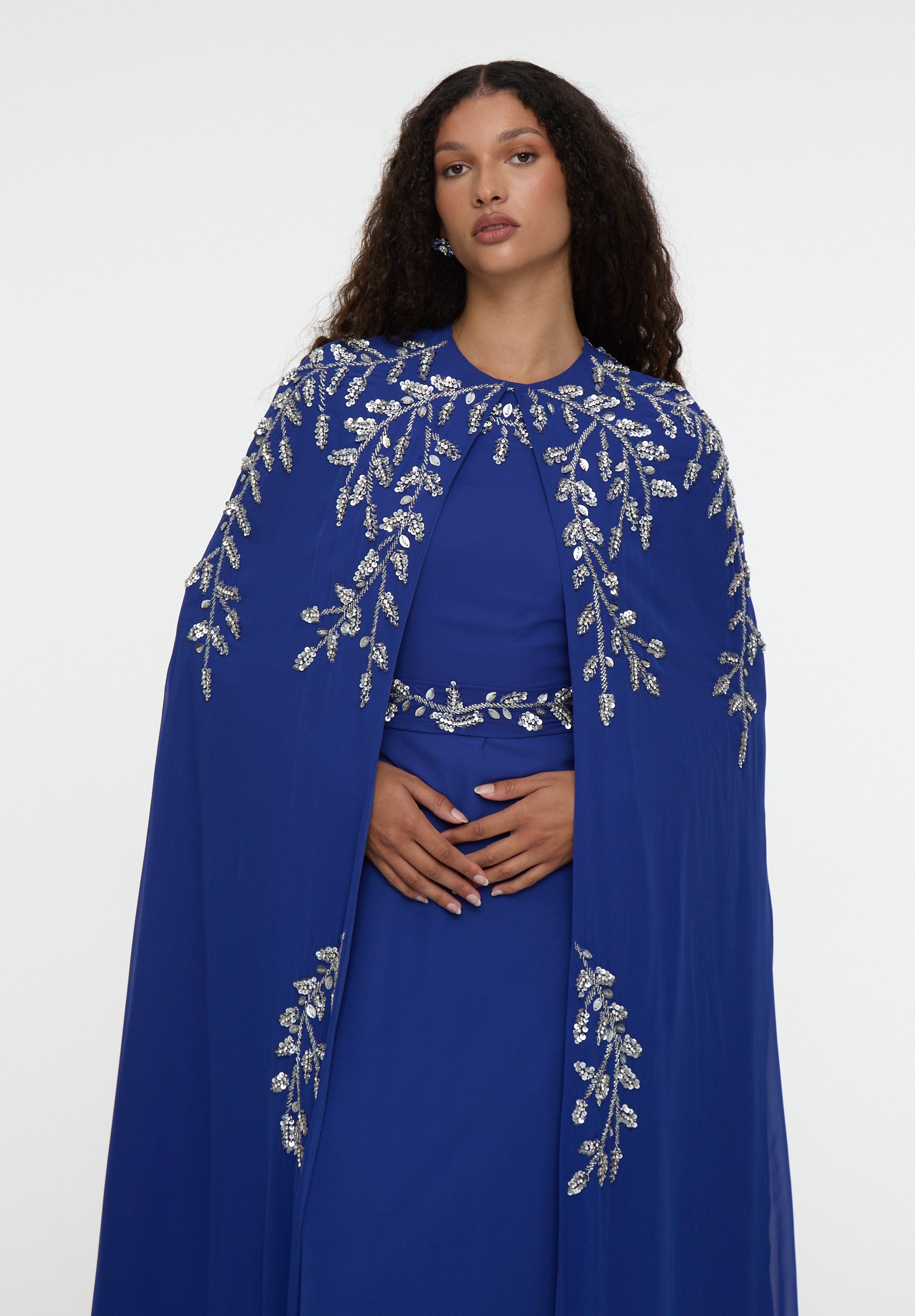 Diana Embellished Sequin Maxi Dress | MTZ250806