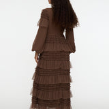 Naia Modest Chiffon Maxi Dress | MTZ250122