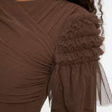 Naia Modest Chiffon Maxi Dress | MTZ250122