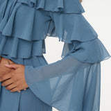 Noora Modest Ruffle Maxi Dress | MTZ250125