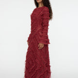 Jane Modest Ruffle Maxi Dress | MTZ250112