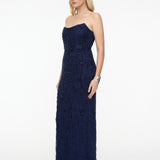 Clara Embellished Sequin Maxi Dress | BTZ250801