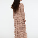 Ava Modest Ruffle Maxi Dress | MTZ250113