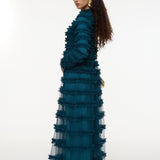 Leyla Modest Ruffle Maxi Dress | MTZ250115