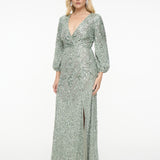 Caron Embellished Sequin Maxi Dress | BTZ260905