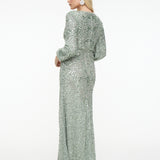 Caron Embellished Sequin Maxi Dress | BTZ260905