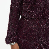 Elara Modest Sequin Maxi Dress | MTZ260906