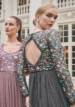 Sasha Embellished Sequin Maxi Dress