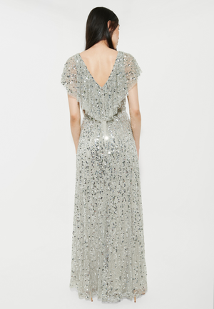 
                  
                    KEVA EMBELLISHED SEQUINS MAXI DRESS
                  
                