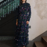 Leni Modest Ruffle Maxi Dress | MTZ250118