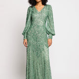 Anna Embellished Sequin Maxi Dress | BTZ260111