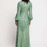 Anna Embellished Sequin Maxi Dress | BTZ260111