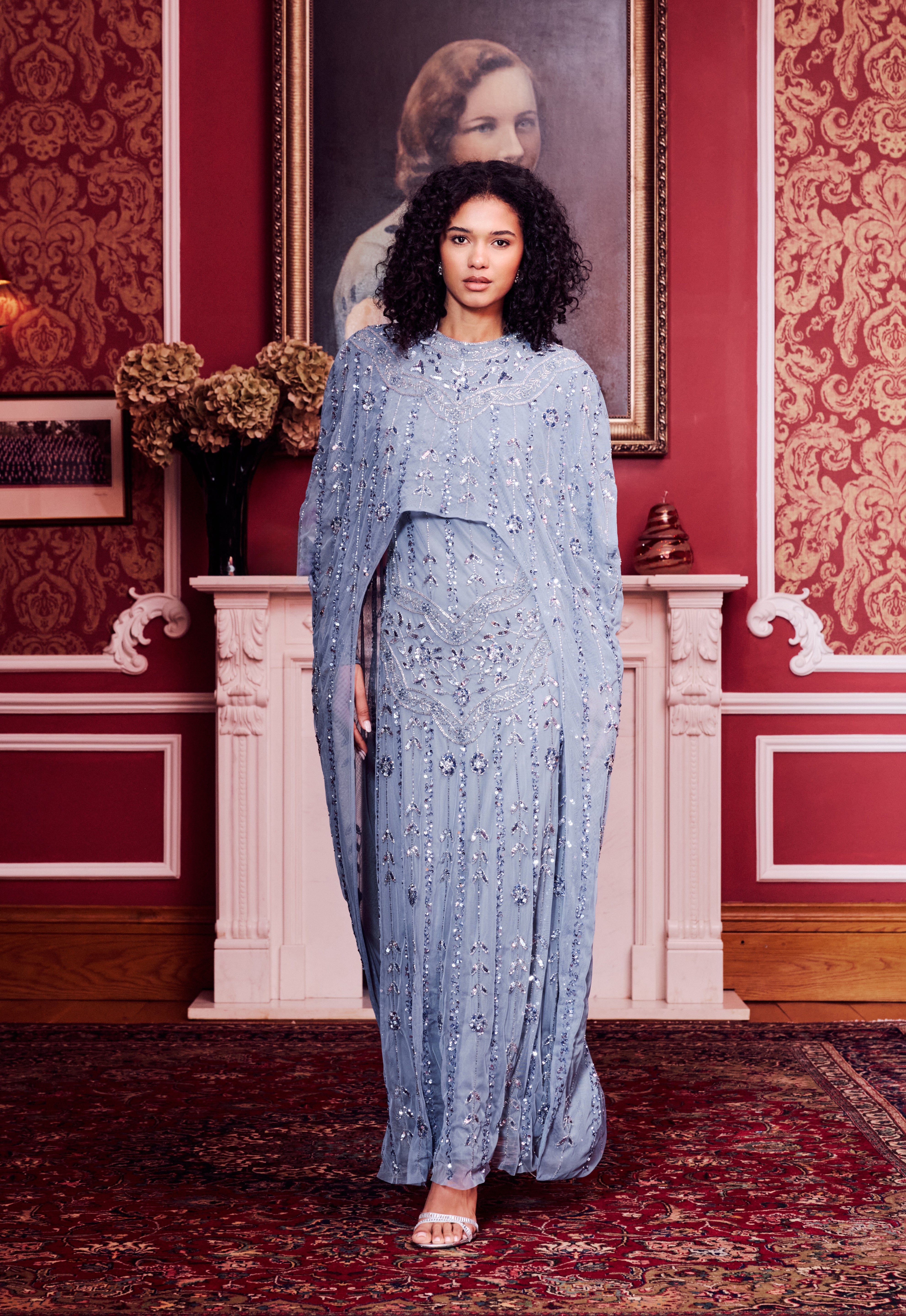 Sora Modest Sequin Maxi Dress | MTZ260101 Beauut Sora Modest Sequin Maxi Dress | MTZ260101 Beauut