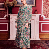 Maia Modest Ruffle Maxi Dress | MTZ260217