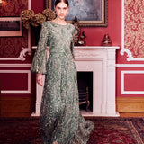 Aziza Modest Sequin Maxi Dress | MTZ260110
