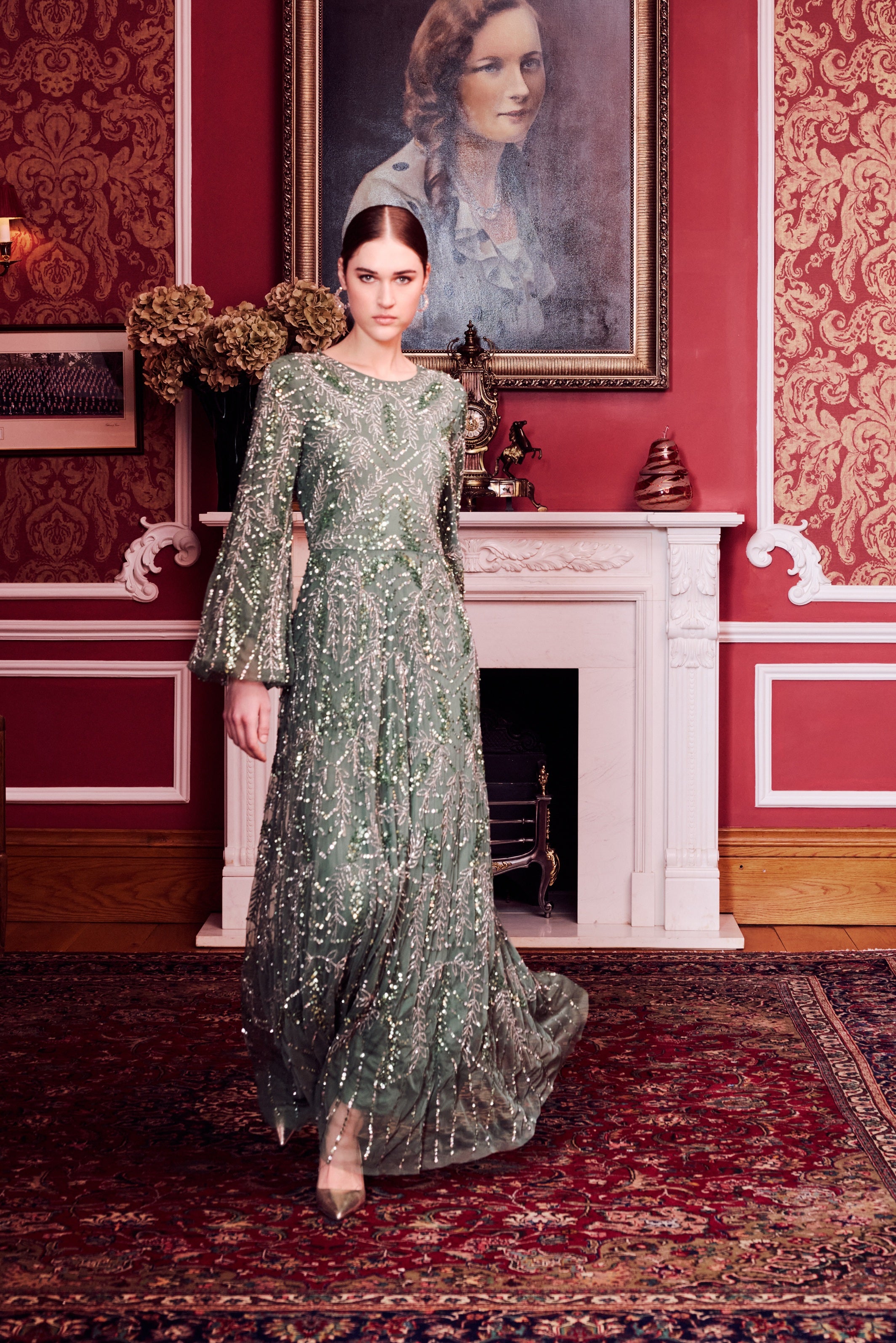 Aziza Modest Sequin Maxi Dress | MTZ260110 Beauut Aziza Modest Sequin Maxi Dress | MTZ260110 Beauut