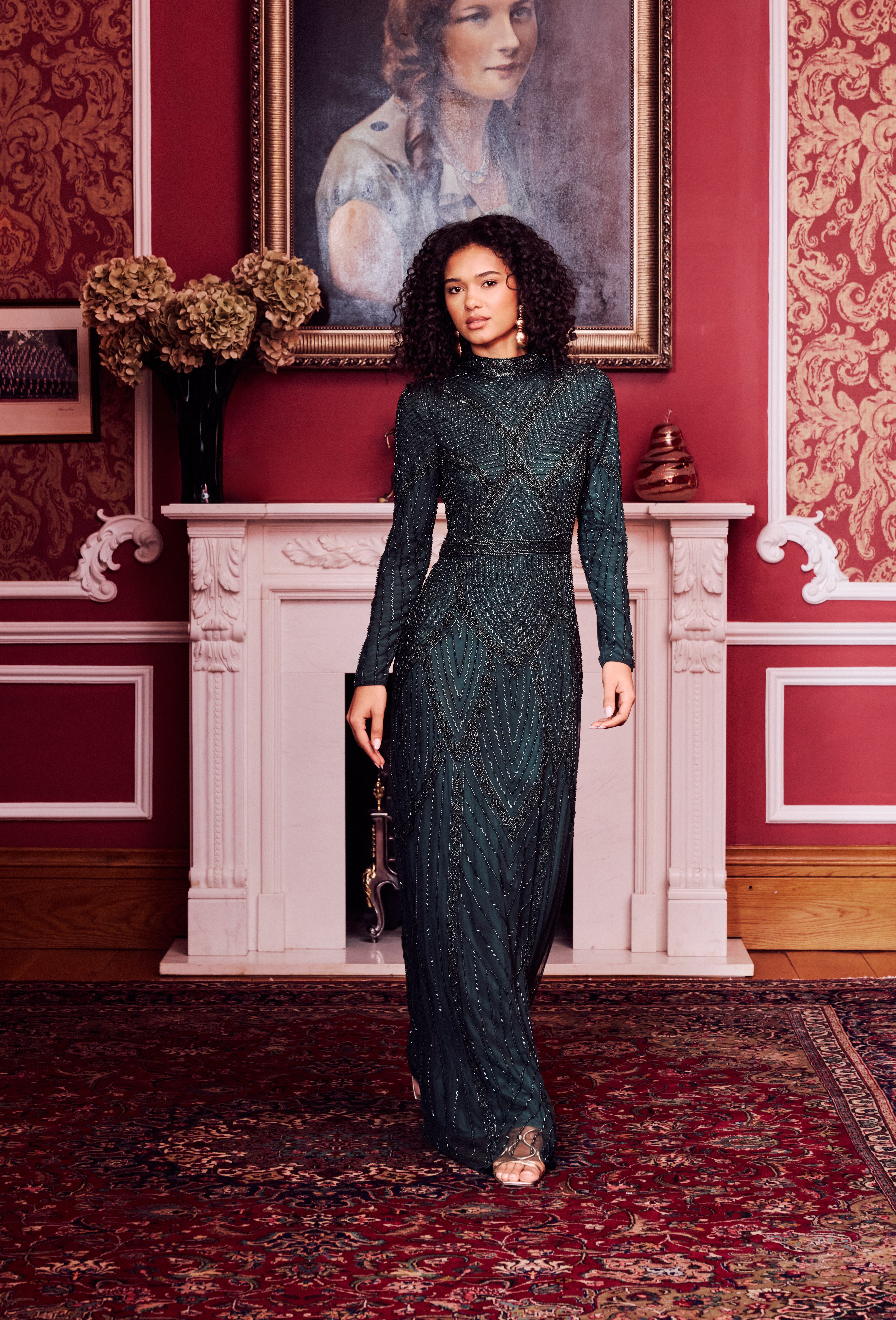 Ayum Modest Sequin Maxi Dress | MTZ260116 Beauut Ayum Modest Sequin Maxi Dress | MTZ260116 Beauut