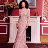Layla Modest Sequin Maxi Dress | MTZ260309