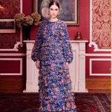 Rose Modest Ruffle Maxi Dress | MTZ260215