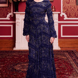 Lilah Modest Sequin Maxi Dress | MTZ260104