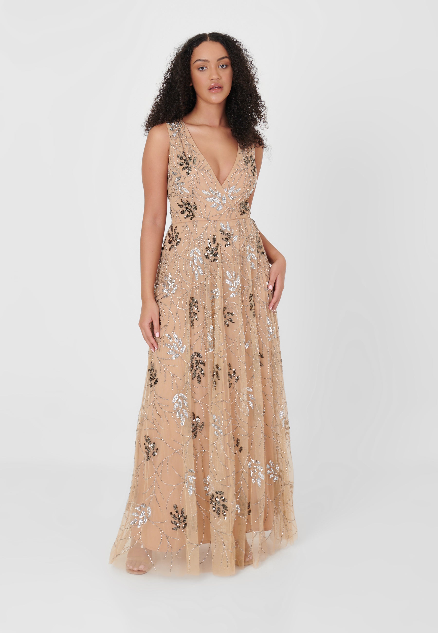 MILLY EMBELLISHED SEQUIN DRESS | Z230905 Beauut MILLY EMBELLISHED SEQUIN DRESS | Z230905 Beauut