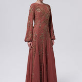Lamis Modest Sequin Maxi Dress | MTZ260114
