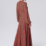 Lamis Modest Sequin Maxi Dress | MTZ260114