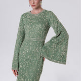 Nefer Modest Sequin Maxi Dress | MTZ260604