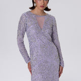 Lara Sequin Maxi Dress | BTZ260701