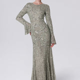 Dalia Modest Sequin Maxi Dress | MTZ260602