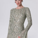 Dalia Modest Sequin Maxi Dress | MTZ260602