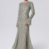 Dalia Modest Sequin Maxi Dress | MTZ260602