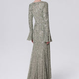 Dalia Modest Sequin Maxi Dress | MTZ260602