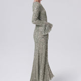 Dalia Modest Sequin Maxi Dress | MTZ260602