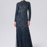 Mandisa Modest Sequin Maxi Dress | MTZ260813