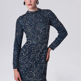 Mandisa Modest Sequin Maxi Dress | MTZ260813