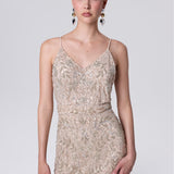 Avery Sequin Maxi Dress | BTZ250301