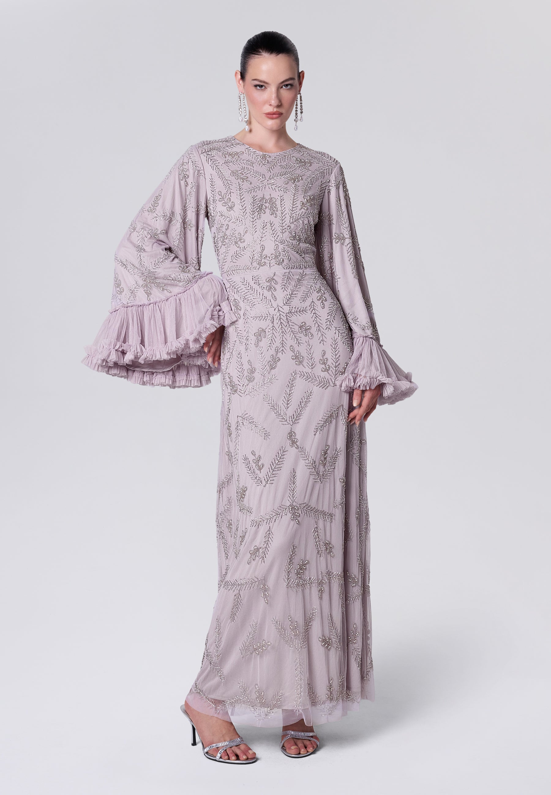 Iris Modest Sequin Maxi Dress | MTZ260106 – Beauut