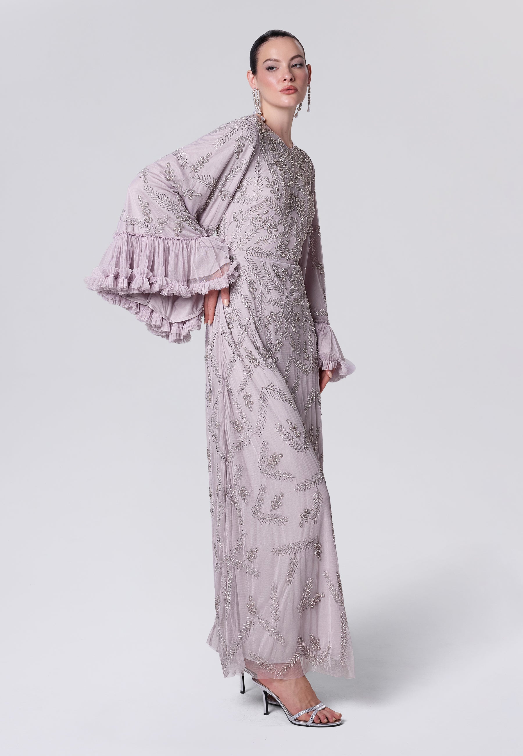Iris Modest Sequin Maxi Dress | MTZ260106 – Beauut