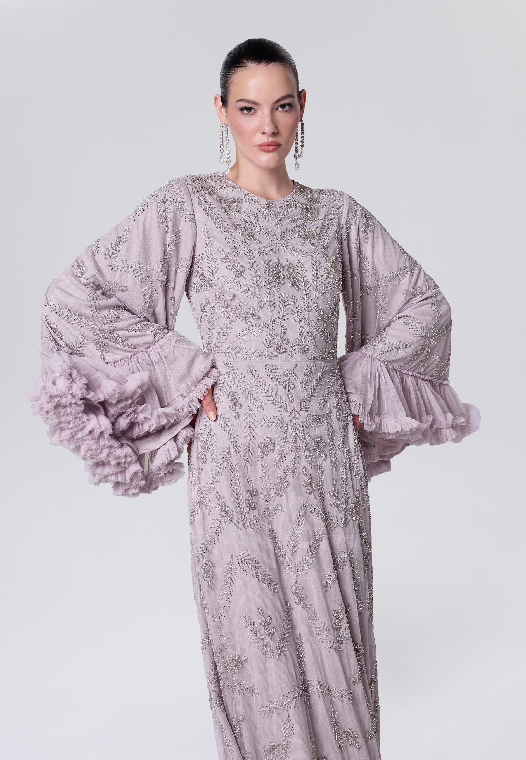Iris Modest Sequin Maxi Dress | MTZ260106 – Beauut