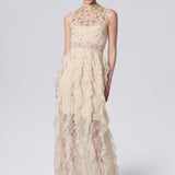 Jesica Sequin Maxi Dress | BTZ260204