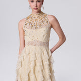 Jesica Sequin Maxi Dress | BTZ260204