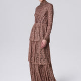 Annie Sequin Maxi Dress | BTZ260205